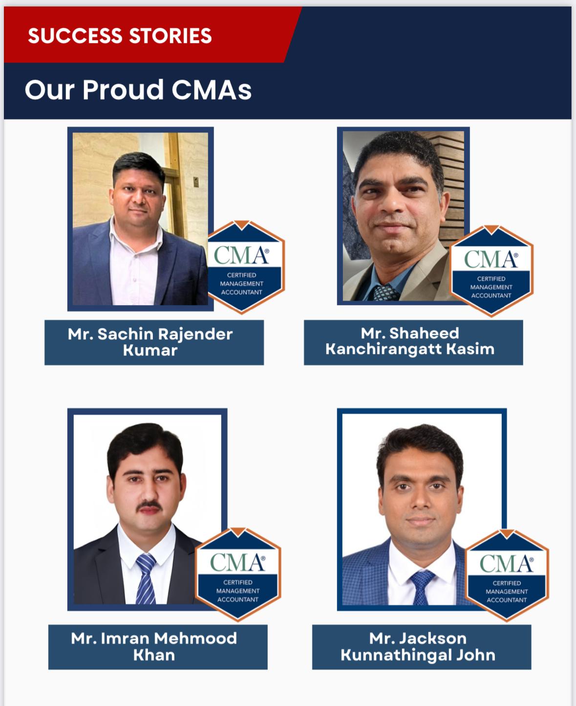 CMA Graduate